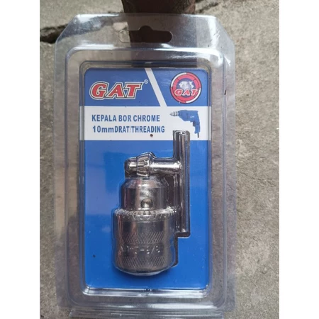 KEPALA BOR / KEPALA MESIN BOR "GAT" [10/13MM] DRAT/SOCK